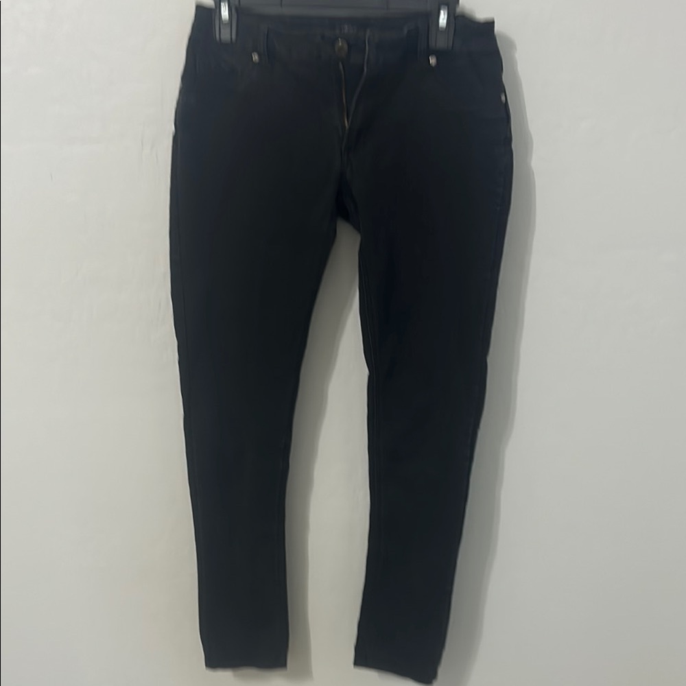 Black Low Waisted Skinny Jeans